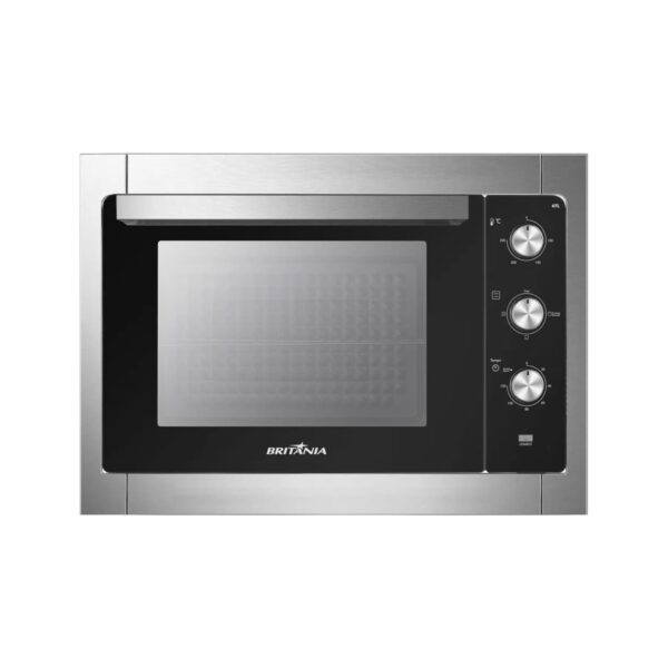 Horno Eléctrico Britania BFE47P 47L Vidrio Negro - 220V - 9911