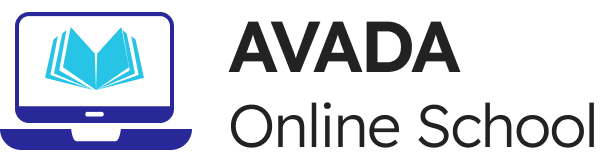Avada Online School Logo